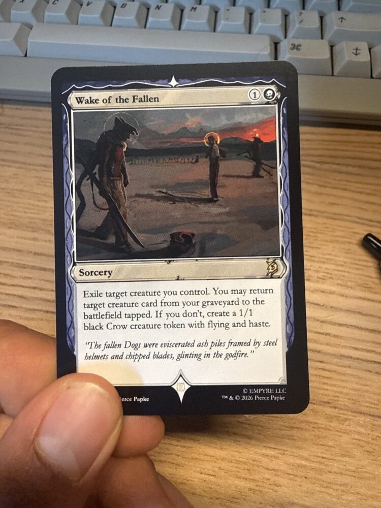 Wake of the Fallen MTG Proxy